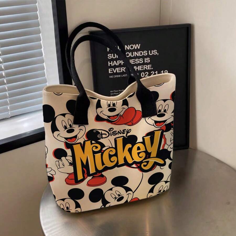 Disney Large Capacity Tote Bag, Outdoor Handbag, Cute Shoulder Bag, Suitable For Outdoor Leisure Sports, Shopping, Perfect Girlfriend Gift - Multicolor - View 1