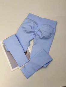 Women Pants - Light Blue - View 12