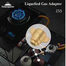 CAMPINGMOON Camping Gear Cartridge Gas Cylinder Adapter Accessory Japanese Style Liquid Gas Adapter Z55 - A - View 5