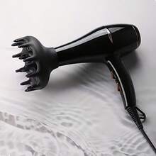1pc Hair Dryer Diffuser, Suitable For Curly Hair Drying And Styling, Universal Hair Dryer Interface, 4.3-4.6cm Hair Dryer Interface Curly Hair Dryer - Multicolor - View 4