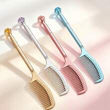 4/8pcs Creative Comb Pens, Unique And Fun Writing Tools, Suitable For School Supplies And Office, Perfect For Engagement, Wedding, Party, Study, Corporate Promotional Gifts, Memorial Gifts For Friends And Loved Ones, Random Colors - Diamond Comb Pen - View 8
