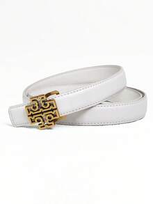 New Designer Letter Alloy Buckle Women's Belt | Adjustable Vintage Belt, Durable, Suitable For Jeans, Dresses, Multi-Occasion Matching Accessory - Multicolor - View 12