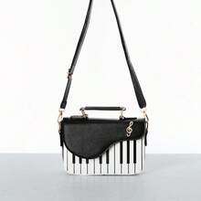 Women Arm Bags - Black and White - View 2