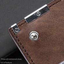 1 buah Dompet Genggam Pria Vintage Baru dengan Tali Pergelangan Tangan yang Dapat Dilepas, Tas Ponsel Multifungsi Kulit PU dengan Banyak Slot Kartu, Dompet Bisnis dengan Resleting, Dompet Panjang Kapasitas Besar, Hadiah Sempurna untuk Teman dan Orang Tua - Kopi - View 7