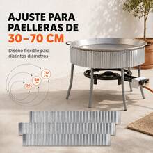 Cobertor para fogueiras - Cinza - Ver 7