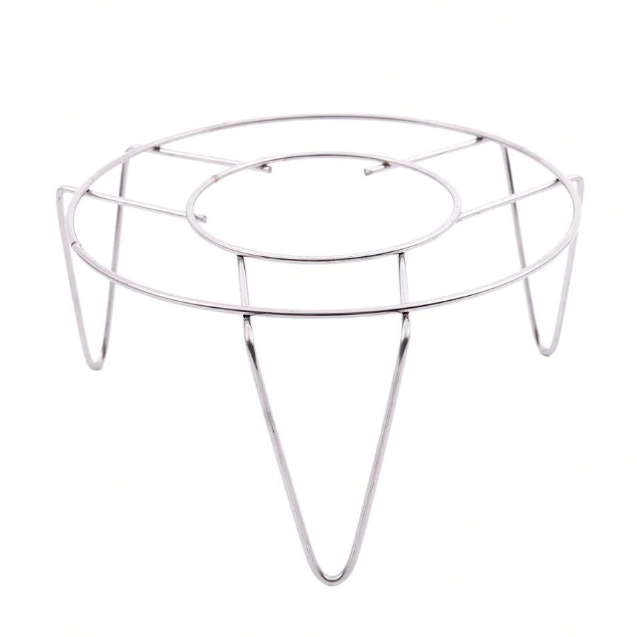 Stainless Steel Steamer Rack Stand Kitchen Cooking 3 Inch High - Single Piece - View 1