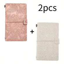 1pc Color-Changing Leather A6 Travel Journal - High-Value Vintage Notebook For Hand-Writing - New Arrival - View 13