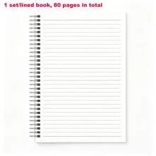 1Pc/A4 Spiral Notebook, Notebook, Notepad, Spiral Notebook, Suitable For Classroom Notes, Learning Records, Office Notes, Meeting Minutes, Diary, Stationery, Suitable For Students, Office Workers, Postgraduate Students, Home, School, Office, Library, Classroom, University, Suitable For Birthday Gifts, Teacher's Day Gifts, Halloween Gifts, Christmas Gifts, New Year Multi-Festival Gifts - Square - View 14
