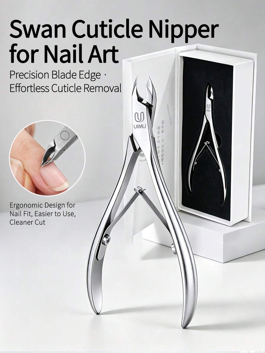 Dead Skin Cutter, Cuticle Remover, Nail Clippers, Stainless Steel Manicure & Pedicure Care Tool Set,Nail Supplies,Nail Tools,Nail Art Tools,Nails,Nail Tools For Press On Nails,Manicure Pedicure Tools - Silver - View 1