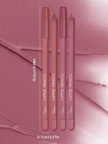 Pudaier 2 Buah Pensil Bibir Matte - Tahan Air, Tahan Lama, Tutup Mudah Diasah untuk Tampilan Riasan 3D, Warna Berry Tidak Lengket, Cocok untuk Semua Jenis Kulit - Hadiah Riasan Sempurna untuk Wanita - 02+10 - View 10