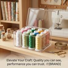 Premium Embroidery Thread Set - Approximately 1200m Long, High Gloss Polyester Fiber Sewing Thread Suitable For Quilting And Decorative Sewing, Includes Multiple Vibrant Colors - Resistance Band - View 7