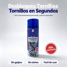 Desbloqueador de tornillos lubricante penetrante, elimina óxido, afloja piezas atascadas para auto, taller y hogar - A - Ver 7