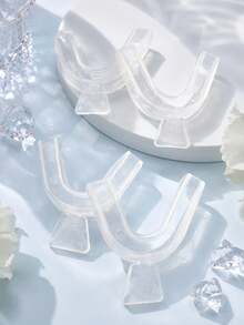 2pcs Transparent Teeth Decor Suitable For Men And Women Holiday Costume Accessories - Multicolor - View 7