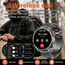 JIAYAOO Rugged Smart Watch For Men, 1.7" HD Round Display, 1100mAh Long Battery, BT Calling, Built-In LED Flashlight, Waterproof Outdoor Fitness Watch With 100+ Sports Modes For Camping, Hiking, Running, Cycling And Daily Wear - View 4