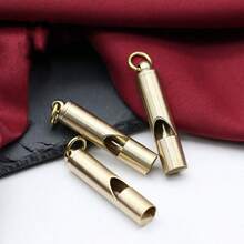 2pcs Whistle Keychain, Survival Whistle, Outdoor Camping Training Whistle, Keychain Pendant Whistle - A - View 5