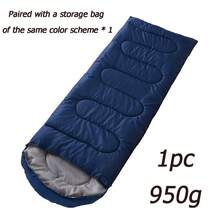 Thickened Warm Outdoor Camping Sleeping Bag, Night Warmth, Suitable For Camping, Short Trips And Outdoor Exploration, All-Season Travel Sleeping Bag, Camping Equipment - Multicolor - View 14