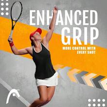 Comp Tennis Racquet Overgrip - White - View 5