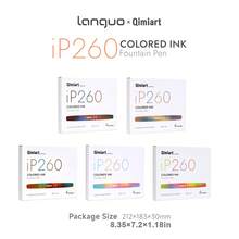Languo 24pc Set (4 Pens + 20 Replacement Ink Cartridges), 5 Color Series, Colorful Pens, 0.5mm Nib, Perfect For Daily Writing, Office, Business Signing, Holiday Gift - Sets - View 10