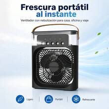 Ventilador portátil de enfriamiento - Blanco - Ver 2