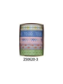 5 Rolls/Box, Various Plant Floral Patterns Creative Washi Tape, For Notebook Decoration, DIY Scrapbooking Decoration Masking Tape - Multicolor - View 14