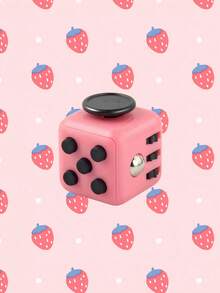 1pc Stress Relief Dice Handle Cube, Toy, Sensory Toy, 6 Different Functions, Relieve Stress And Anxiety, Pass Time, Finger Toy, Office Classroom Toy, Adult Gift (Colorful) - Multicolor - View 8
