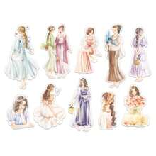 Assorted Stickers - Mysterious Girl - View 2