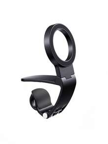 Magnetic Car Phone Holder, Foldable Dashboard Clip Phone Mount, N52 Strong Magnetic Hands-Free Phone Holder, Suitable For Car Sun Visor, Steering Wheel, Compatible With MagSafe - A - View 14