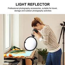 PULUZ 30cm 2 In 1 Silver / Gold Folding Photo Studio Reflector Board - View 6