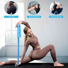 Resistance Bands-Multi-Colored Fitness Bands With A 10lb Resistance Level; Latex Stretching Bands Suitable For Yoga, Pilates, Physical Therapy, And Home Workouts. - Multicolor - View 3