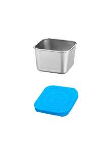 1-4pcs 6oz Stainless Steel Small Snack Boxes, Mini Metal Food Storage Containers With Silicone Lids, Leak-Proof Lunch Boxes For Office And Travel - Multicolor - View 13