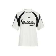 Adidas 3-Stripes Tiro Women's Crewneck Slim Fit Striped Football Jersey - White - View 11