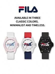 FILA FLS38-6595 Silicone Sports Watch, Vibrant Contrast Design, Minimalist Fashion Dial, Unisex, Versatile For Daily Wear - Multiple Specifications - View 1