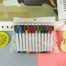 16pcs 2 Sets Available [8pcs Magnetic, 8pcs Non-Magnetic] Whiteboard Markers For Writing, Teaching, Drawing, Coloring, Erasable, Large Capacity, Graffiti Sketch Markers, Back To School - Multicolor - View 21