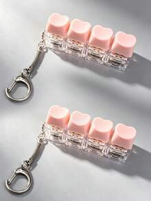 1 buah Gantungan Kunci Keyboard Penghilang Stres - Mainan Ujung Jari Berwarna-warni yang Efektif Meredakan Stres dengan Warna Macaron yang Cerah. Penampilan, Warna, dan Desainnya Sangat Menarik, Menjadikannya Pilihan Sempurna untuk Suvenir Pesta, Hadiah, dan Kado untuk Teman, Squishy Virales - MultiWarna - View 5