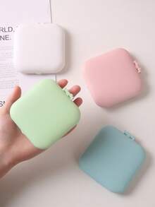 1/2/6/12 Pieces Magnifying Travel Mirror, Compact And Foldable, Pocket-Sized Handheld And Lightweight Design Suitable For Wallets, Ideal For Precision Makeup And Tweezers - Perfect For Handbags And Daily Use - Multicolor - View 5