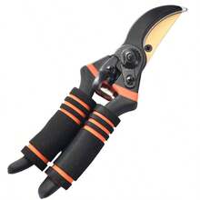 Fruit Tree Pruning Shears Gardening Scissors Fruit Branch Flower Branch Pruning Shears Floral Landscaping Grafting Garden Scissors Sponge Handle Pruning Shears - A - View 1