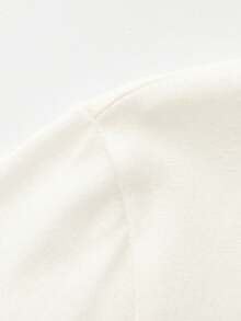 Balabala Soft Long Sleeve T-Shirt, Suitable For Girls, Boys & Unisex, Essential For Spring & Autumn - Original White - View 7