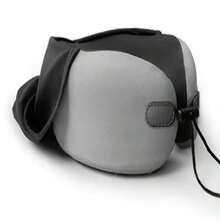 Travel Neck Pillow U-Shaped Memory Foam Neck Support Pillow For Airplane Travel Sleep Portable Foldable Collapsible Neck Pillow With Hood - Multiple Styles - View 16