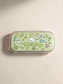 Cartoon Phone Desktop Stand Slouchy Vertical Phone Holder With Back Adhesive Foldable Phone Stand With Mirror 2-In-1 Cute Makeup Mirror Phone Support Stand For Girls Essential For Outings Portable For Touch-Ups Convenient To Carry Perfect Gift For Girls Phone Decoration Accessory Birthday Gift Party Favor - Multicolor - View 21