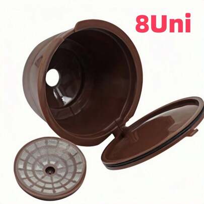 8 Pcs Capsulas Cafe Reutilizaveis Friendly Compativel Com Facil Encher