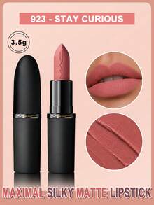 MAC Powder Kiss 柔霧霧面唇膏 #923 STAY CURIOUS 淨重 0.12 Oz 3.5g - #923 - 查看 1