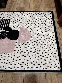 Digitally Printed Non-Slip Washable Runner And Area Rug Living Room Carpet, Modern Design | Modern, Scandinavian, Bohemian And Classic Styles | 100% Polyester - Creamy White - View 10
