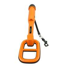 High Precision TC-120 Handheld Metal Detector, Portable Treasure Hunting Device With LED Flashlight, For Searching Coins, Gold And Silver Jewelry, Battery Not Included - Orange - View 6