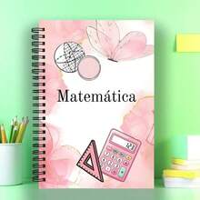 Math-Themed Spiral Notebook With Portable Design, Suitable For Classroom Notes, Learning And Creative Writing - Ideal Choice For Students And Professionals, Design Daily Planner Record Classroom Notes Office Memo Portable Writing Notebook, Suitable For Professionals, Students And Office Use - Perfect Gift Choice - 1 Pack (50 Sheets, 100 Pages) - View 8