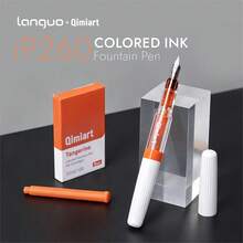 Languo 24pc Set (4 Pens + 20 Replacement Ink Cartridges), 5 Color Series, Colorful Pens, 0.5mm Nib, Perfect For Daily Writing, Office, Business Signing, Holiday Gift - Sets - View 7