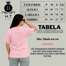 T-Shirt Feminina Cores Vivas Camiseta Básica 100% Algodão Larga e Soltinha no Corpo - Rosa Bebê - Visão 4