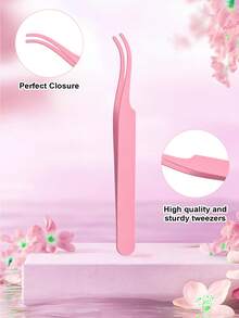 2‑Styles 400‑Cluster D‑Curl Lash Extension Kit, Mixed 8‑16mm Length Individual False Lashes, Beginner‑Ready For Daily, Parties & Music Festivals,Must-Haves For Halloween And Christmas Pair With Colored Lashes For A Doubled Effect. - C - View 10