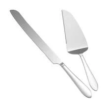 2pcs Wedding Cake Cutting Set, Includes Stainless Steel Cake Knife And Cake Server, Thickened Stainless Steel Material, Rounded Edges, Ergonomic Handle, Suitable For Wedding, Birthday, Party, Anniversary, Celebration Occasions, Christmas Gift, National Day Gift - Baking, Kitchen Supplies - View 14