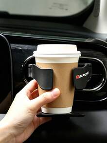 Air Vent Sport Cup Holder With Adjustable ABS Support Rod And Anti-Slip Design, Fits Ashtray, Coffee Cup And Water Bottle, Suitable For Most Car Models - Sporty Style - View 9