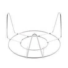 Stainless Steel Steamer Rack Stand Kitchen Cooking 3 Inch High - Single Piece - View 6